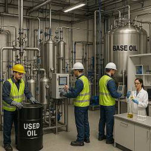 طرح توجیهی تولید روغن پایه از روغن سوخته